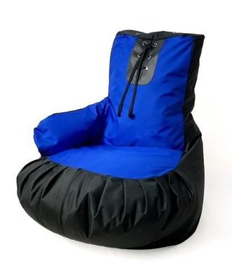OEM Sako Bolsa Pouffe Guante De Boxeo Negro-azul Xl 100 X 80 Cm