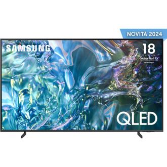 Samsung TVC LED 75 4K SMART HDR10+ WIFI QLED 3HDMI 2USBQUANTUM PROCESSORE OTS