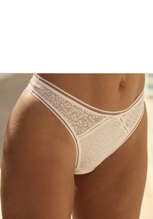 Nuance aus Allover-Jacquardspitze im angesagten Leo-Look