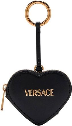 Versace Tag Nappa Coin Pouch
