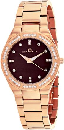Oceanaut Womens Brown mother of pearl dial Watch