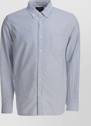 Beams Plus striped cotton shirt