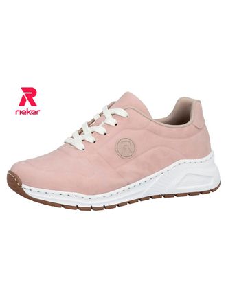 Rieker Sneaker RIEKER, Damen, Gr. 37, hortensie, Lederimitat, Schuhe Sneaker
