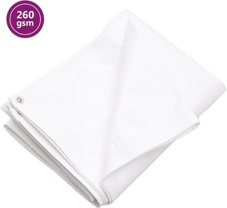 vidaXL Lona Hdpe Blanco 260 G/m&sup2; 6x8 M Vidaxl