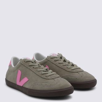 Veja Veja V-Logo Low-Top Sneaker - Taupe