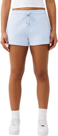 True Religion Embroidered Crystal Embellished Lounge Shorts in Cashmere Blue at Nordstrom, Size Xx-Large