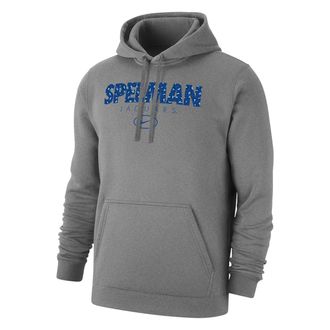 Nike Mens College (Spelman College) Club Fleece Hoodie in Grey | M31777SPEC25-DHR
