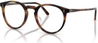 Oliver Peoples 45mm Phantos optical glasses in Tortoise at Nordstrom