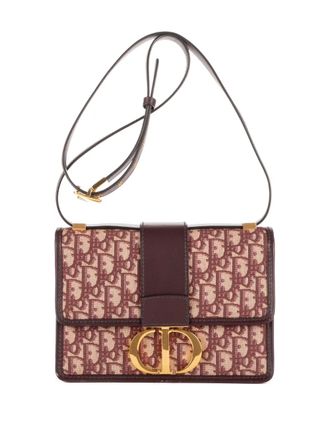 Dior monogram shoulder bag - Red