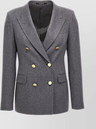 Tagliatore cashmere double-breasted blazer