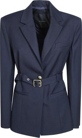 Pinko Blazers - Dames - Blazers - Blauw - L - Jassen