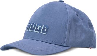 HUGO BOSS logo-print baseball cap - men - Cotton - One Size - Blue