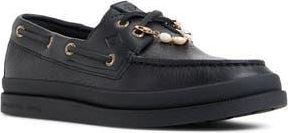 Sperry Top-Sider Authentic Original Mudguard 2-Eye Boat Shoe in Black at Nordstrom Rack, Size 8.5