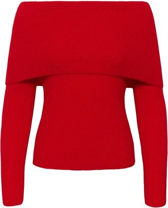 Part Two Maglione Girocollo - - Knitwear - Donna - Rosso - 2XL