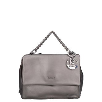 Rebelle Zilver - Dames - Handtassen - Grijs - ONE Size - Leer - Tassen