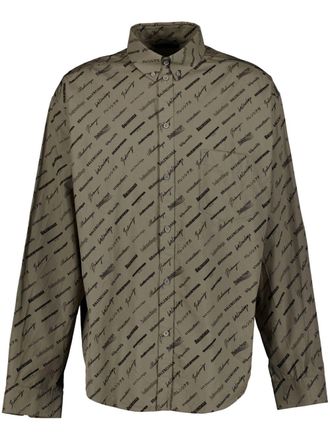 Balenciaga Camicia con stampa - Toni neutri