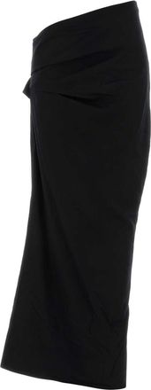 Entire studios Black Wool Skirt