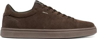 Geox Baltmoore - Heren - Sneakers - Bruin - 46 EU - Leer - Schoenen