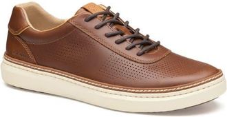 Johnston & Murphy McGuffey 2 Plain Toe Perforated Derby in Tan Full Grain at Nordstrom, Size 10.5