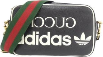Gucci Pre-owned Leren Schoudertas - Dames - Vintage Schoudertas - Zwart - ONE Size - Leer - Vintage