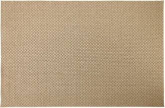 Maisons du monde Alfombra de polipropileno beige trenzado 180x270