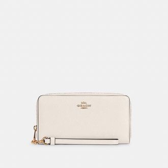 Coach Long Zip Around Wallet