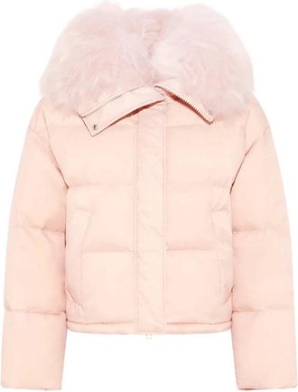 Yves Salomon Mujer, Chaquetas, Rosa, Talla: XS