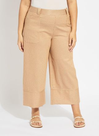 Lyss&eacute; Analia Wide Leg Denim Curvy (25 Inseam)