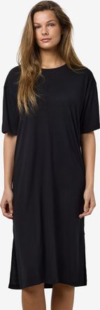 Noisy May Maxikleid NOISY MAY NMMAYDEN 2/4 DRESS NOOS, Damen, Gr. XS, N-Gr, schwarz detail:plain, Obermaterial: 65% Polyester, 35% Viskose, unifarben, loose fit