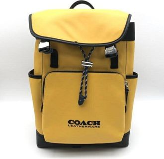 Coach Yellow Backpack (Pre-Owned)