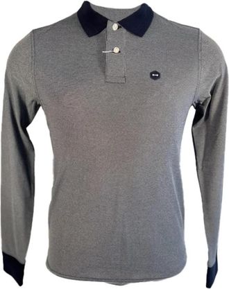 Eden Park Pool - Heren - Polos - Grijs - S - Katoen - Tops