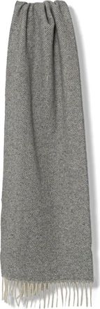 Hackett Sjaal met franje - Grijs