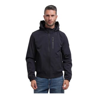 Yes-Zee J801 Jas - Heren - Jassen - Blauw - Maat: S Poliester