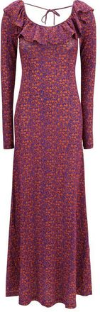 Kristina Ti Multicolor Viscose Casual Womens Dress