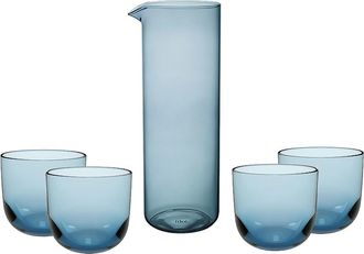Villeroy & Boch Like Ice 5 Piece Bar Set in Blue at Nordstrom