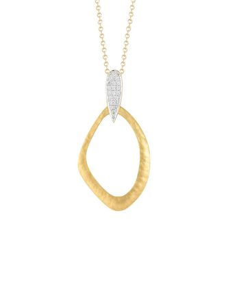I.Reiss Company 14K 0.15 Ct. Tw. Diamond Pendant Necklace