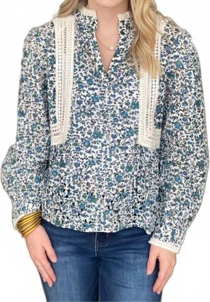 Dear John Denim Alexis Lace Top In Ivory