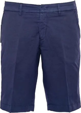 Fay Slim Fit Garment Dyed Chino Short