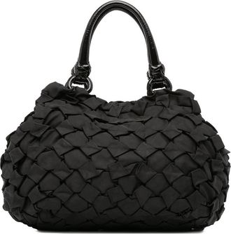 Prada Pre-owned Prada Tessuto Weave Tote ZLGNTC03B9F35DTG