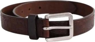 Ralph Lauren Pre-owned Belts, female, Brown, Size: ONE SIZE Pre-owned Leather Belt, XS