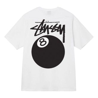St&uuml;ssy 8 Ball T-Shirt 22SS White 1904760-WHIT