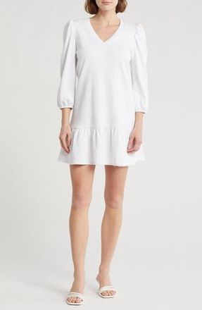 Tart Genesis Cotton Blend Minidress in Bright White at Nordstrom Rack, Size Large