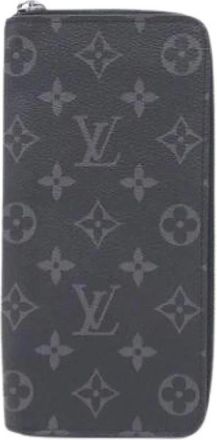 Louis Vuitton Pre-owned Wallets, male, Black, Size: ONE SIZE Pre-owned Vintage Long Wallet (bi-fold)