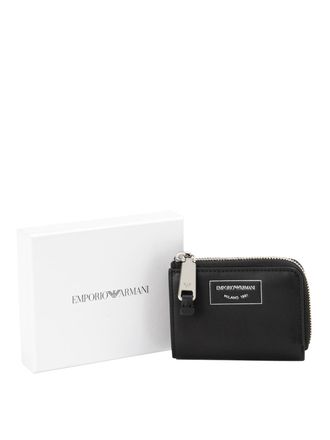 Emporio Armani Black leather wallet