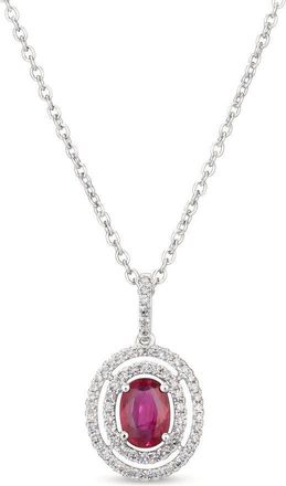 Le Vian Ladies Passion Pendant Necklace set in PLT FRBK 15