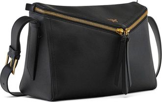 MCM Diamanten 3D schoudertas van kalfsleer - Dames - Schoudertassen - Zwart - ONE Size - Leer - Tassen