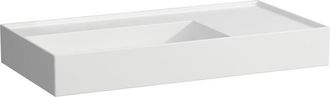Laufen Kartell lavabo, sans trou pour robinet, sans trop-plein, - Laufen