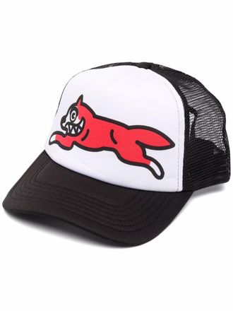 Icecream graphic-print mesh cap - men - Polyester - One Size - Black
