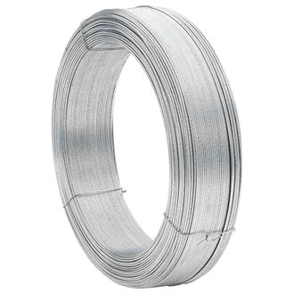 vidaXL Alambre Para Atar Vallas Acero 250 M 3,8 Mm Vidaxl
