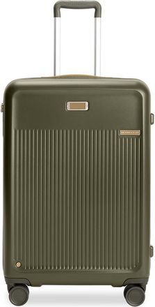 Briggs & Riley Sympatico Medium 27-Inch Expandable Spinner Luggage in Olive at Nordstrom